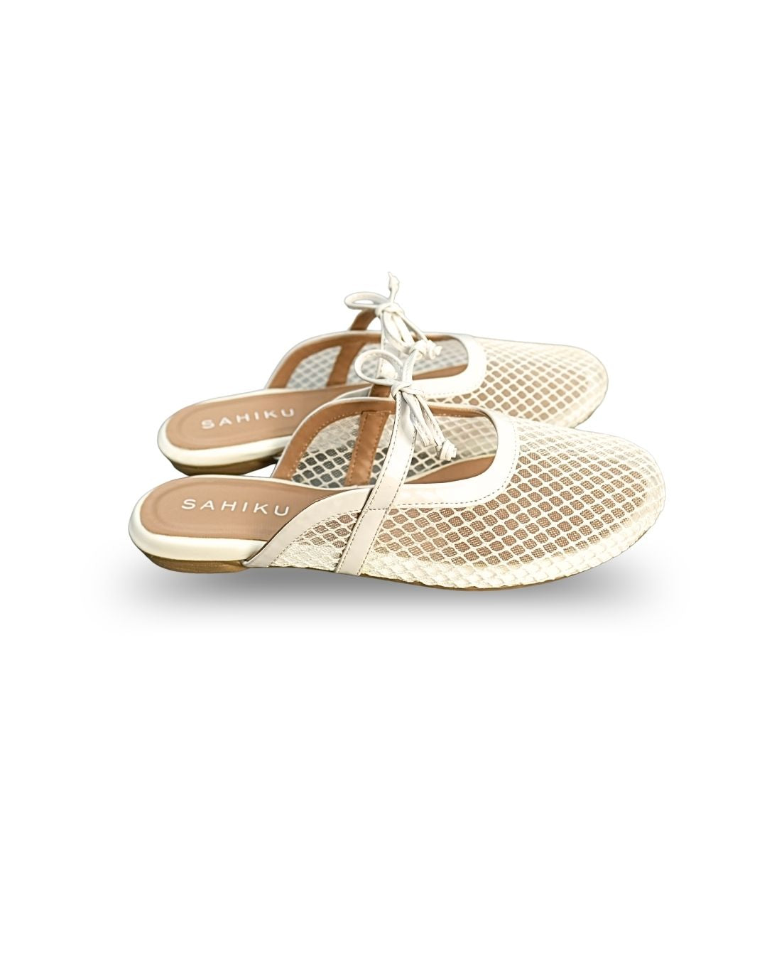 Kiara Mesh Flat Mules