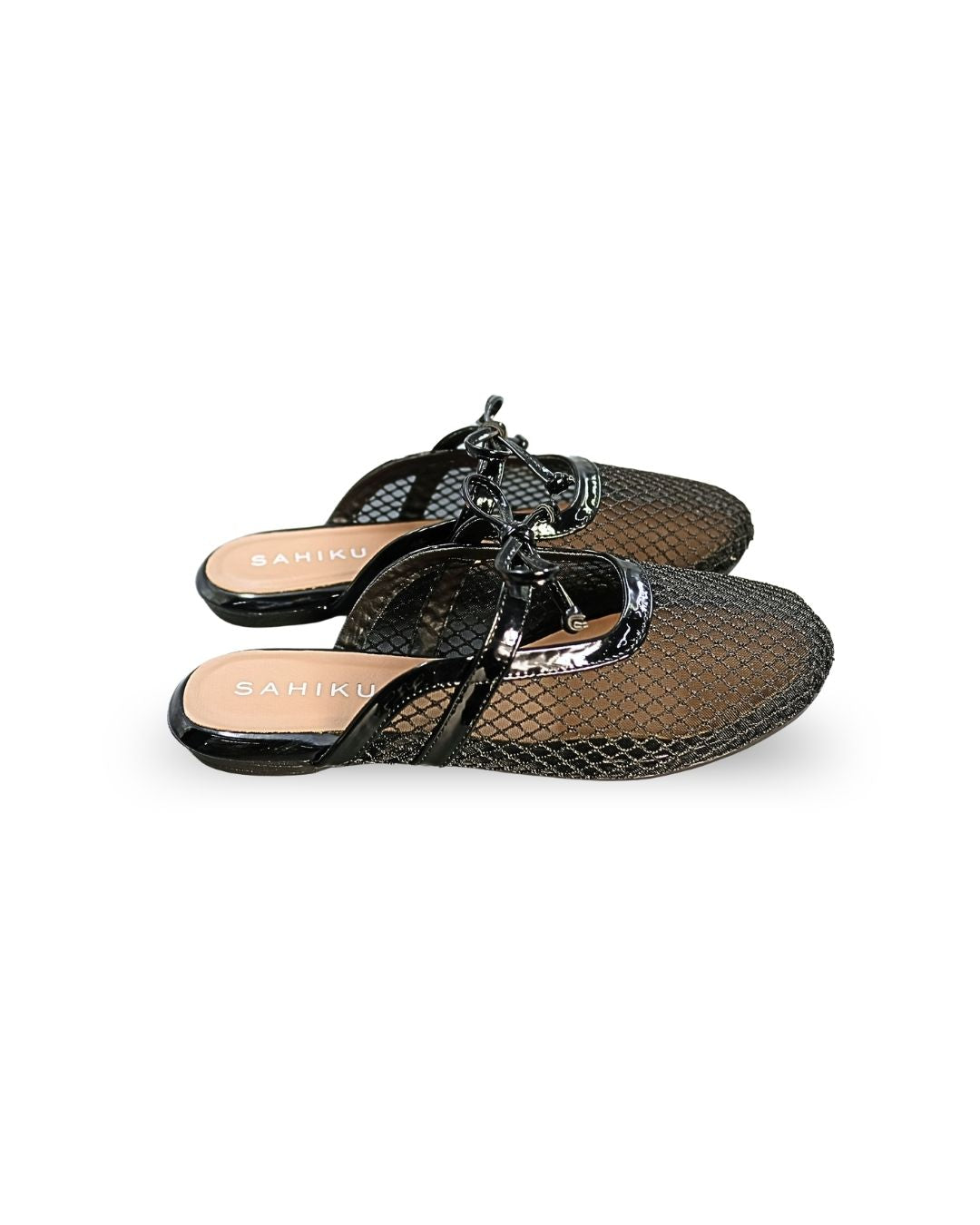 Kiara Mesh Flat Mules